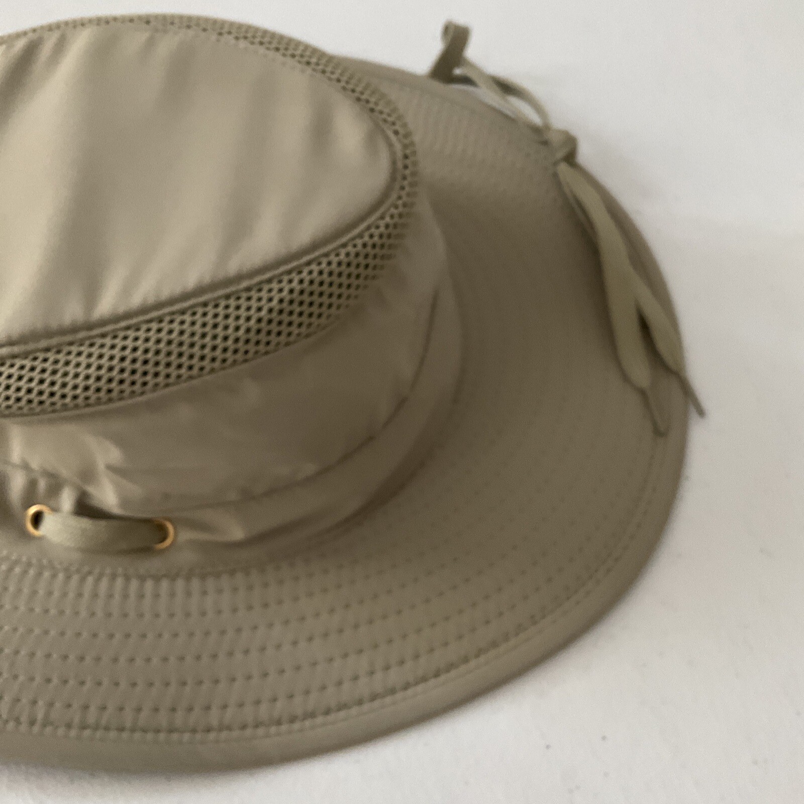 Henschel Camper 10 Point Hat Aussie Booney Boating Sailing Fishing Safari L Tan
