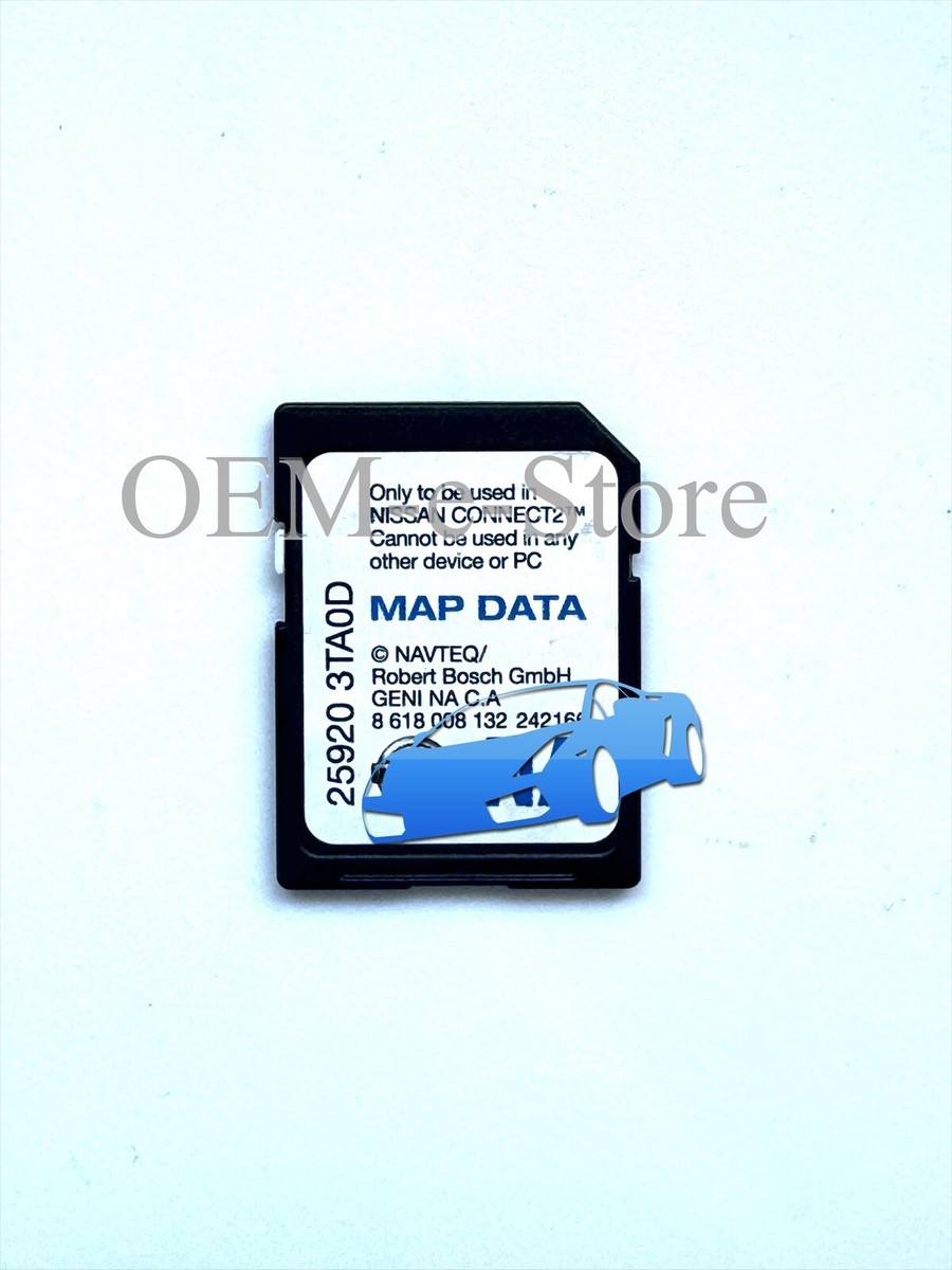 2013-2014 Titan Pro-4x SL GPS Navigation SD Card U.S CAN Map 3TA0D