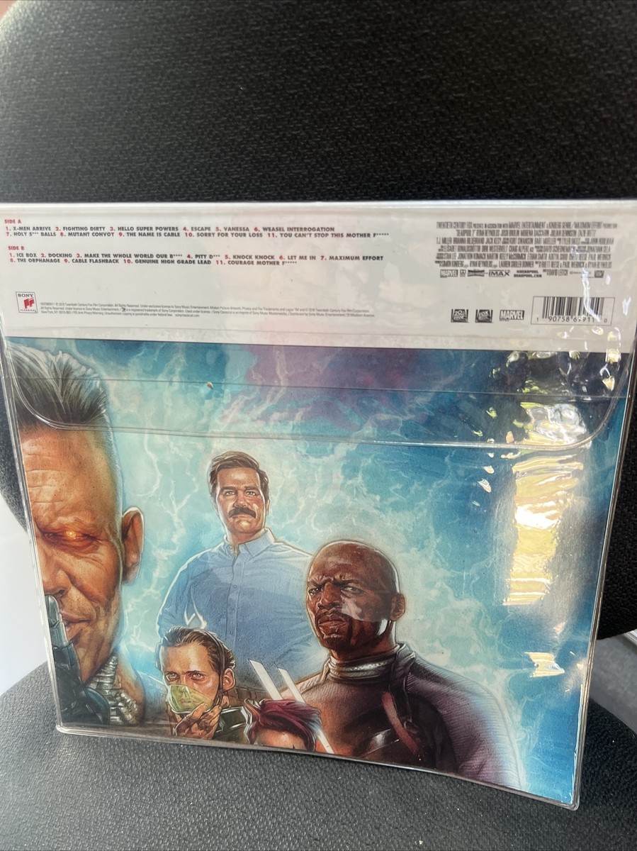 Deadpool 2 Original Motion Picture Score Vinyl Picture Disc Ryan