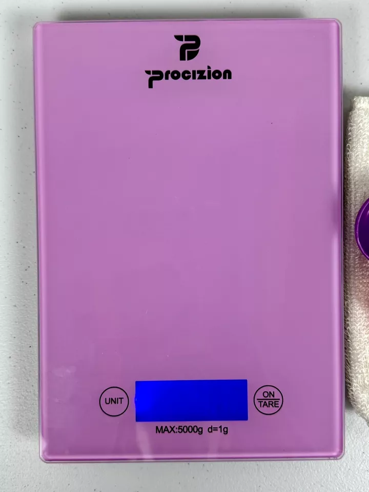 Procizion 数字厨房食物秤 - 11 磅容量 - 原装盒 - 粉红色 — 第 2/4 张图片