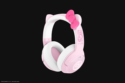 Razer Hello Kitty and Friends ワイヤレスヘッドホン Razer Kraken BT Headset with Bluetooth 5.0, RGB, Hello Kitty
