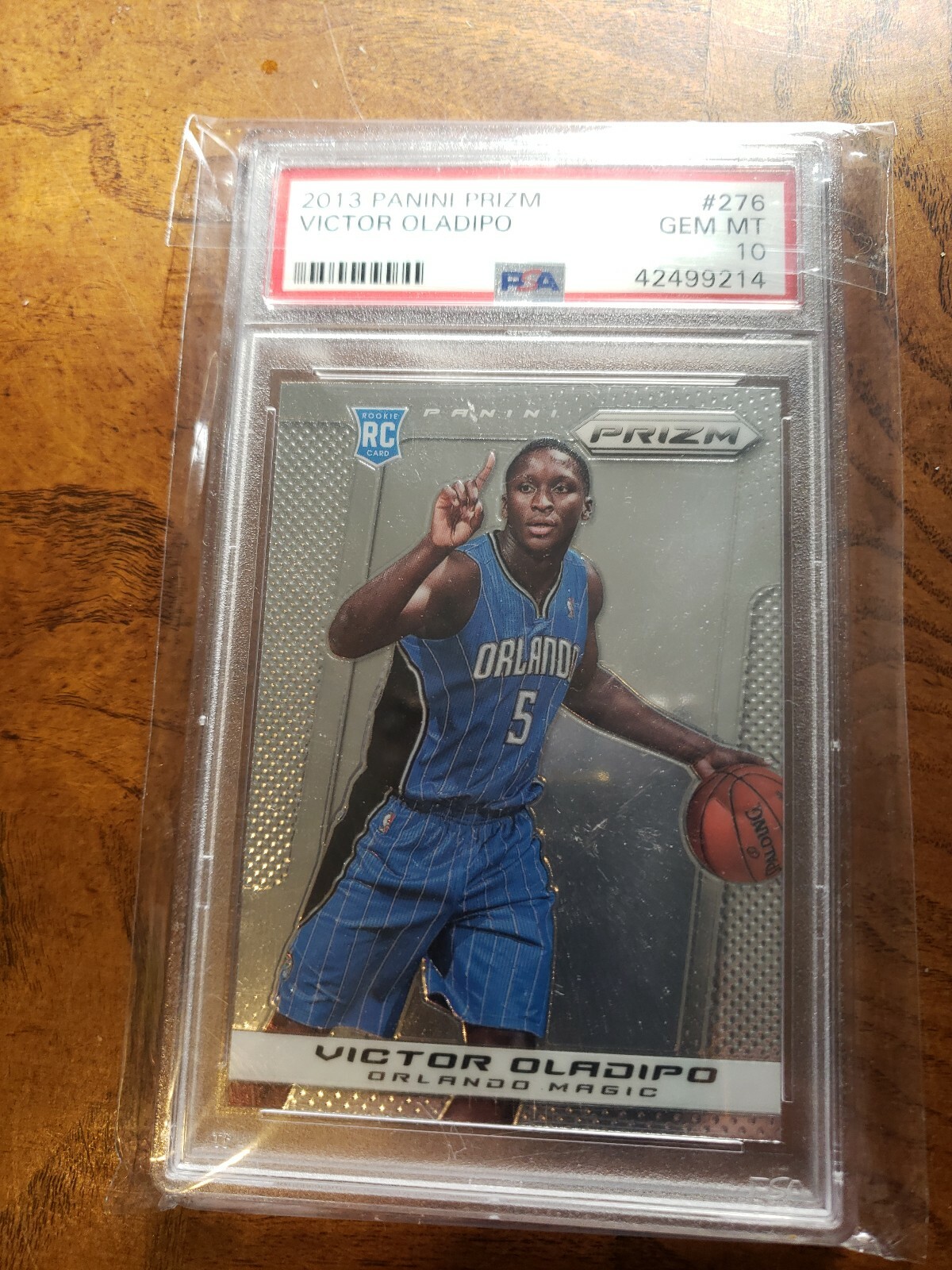2013-14 Panini Prizm #276 Victor Oladipo Orlando Magic RC Rookie PSA 10