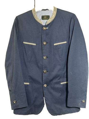 Used STEPHAN SCHNEIDER Check Pattern Stand collar Wool jacket 3