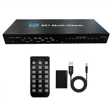 HDMI Multiviewer 4K 9 In 1 Out 1080P Screen M...