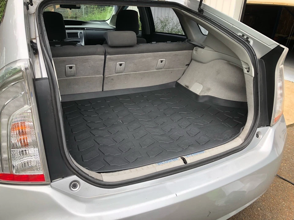 Bandeja de piso de carga tronco forro de bota tapete almofada para TOYOTA PRIUS 2010-2015 nova em folha - Imagem 4 de 4