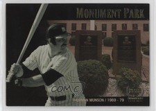 2000 Upper Deck Yankee Legends Monument Park Thurman Munson #MP5 9cf