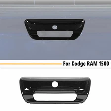 For 2019-2025 Dodge Ram 1500 Glossy Black Car Rear Tailgate Handle Cover Trim 1P