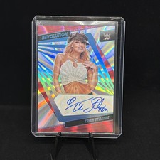 2022 Panini Revolution WWE Autographs Trish Stratus Sunburst Auto /99 #AG-TSH