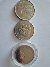 1981 Hrh Prince Charles & Lady Diana Spencer Royal Wedding Commemorative Coins