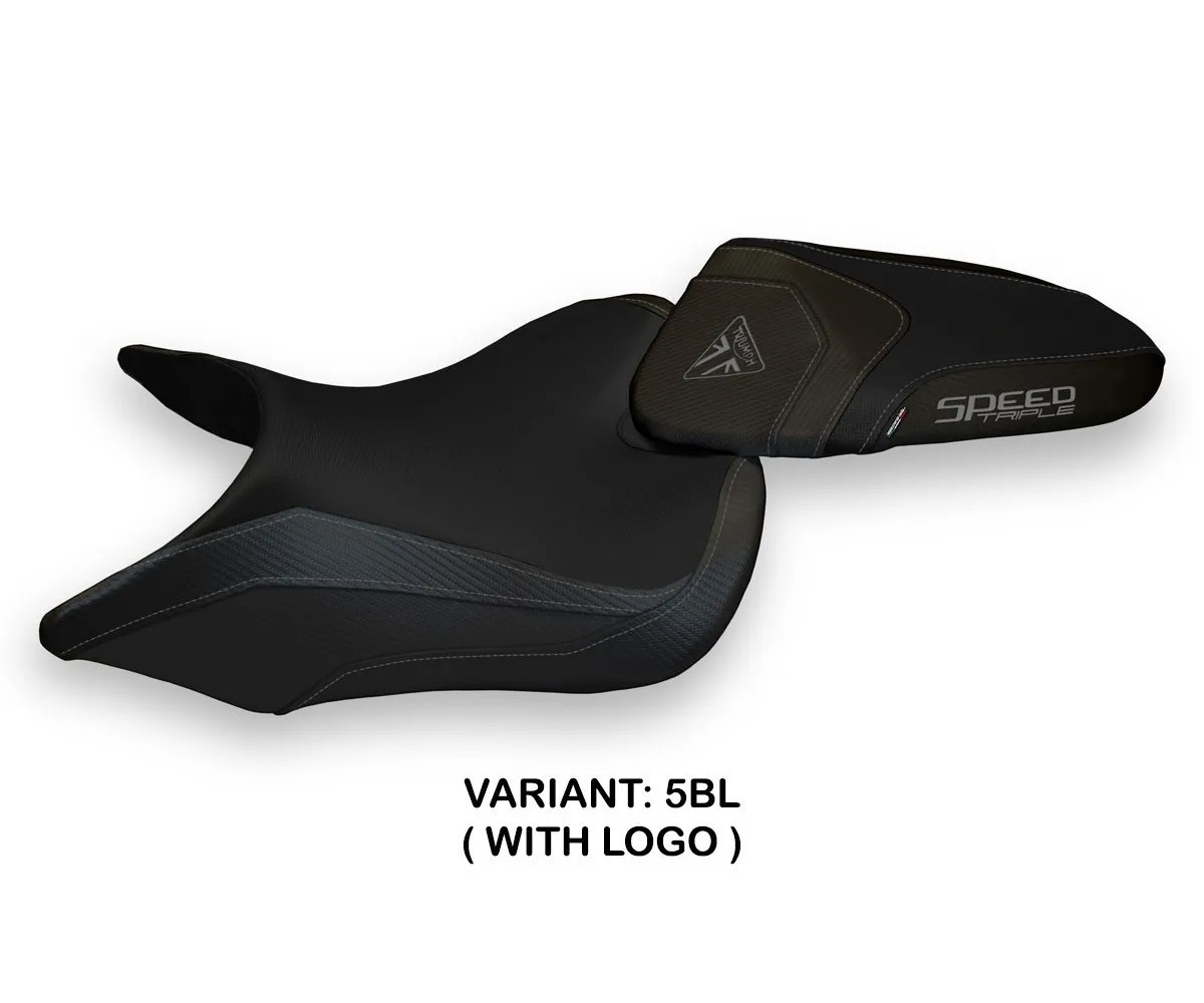 Seat saddle cover Lazise 1 Black (BL) TPZ TRIUMPH SPEED TRIPLE 2016 2021 167