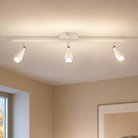 Deckenleuchte Deckenlampe Esszimmerleuchte Weiß Spot Verstellbar LED L 60 Cm