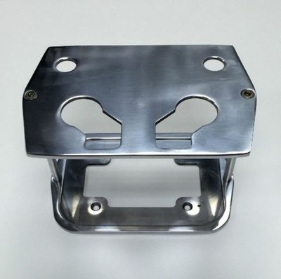 Smooth Polished Billet Aluminum Optima Battery Tray - Fits Chevy/Ford/Mopar