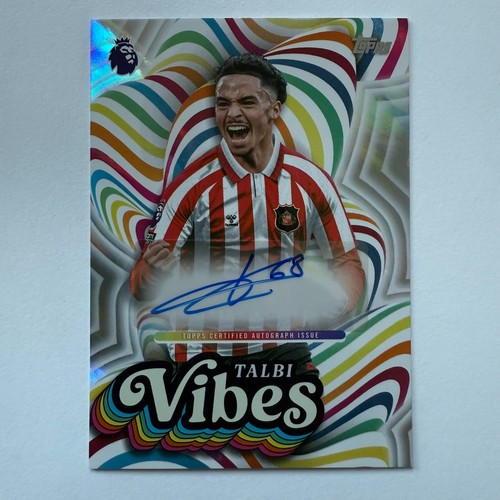 Topps Flagship Premier League 2026/27 Chemsdine Talbi Vibes Autograph Sunderland