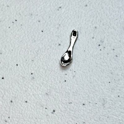 Silver Tone Bracelet Charm Necklace Pendant spoon utensil   1584-38