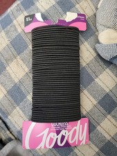 Goody Ouchless Damage-Free Hold Black 51ct Elastic Hair Ties - New