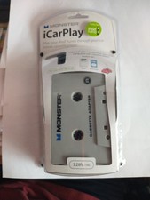 Monster iCarPlay Cassette Tape Car Adapter for iPod Mp3  iPhone  FREE Gift
