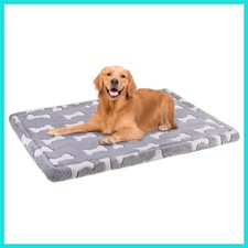 Dog Bed Crate Pad 42 x 28 inch, Washable Dog Crate Mat for X-Large Sized Dogs...