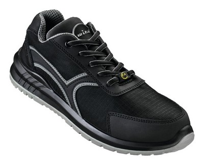 Wica Sicherheitshalbschuh Sassnitz Nuovo Schwarz/grau, S1P SR ESD... 1 Paar