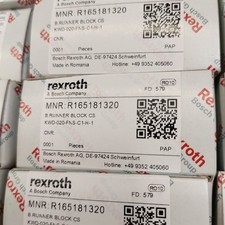 Bosch Rexroth R165181320 BSHP FNS Size 20 Ball Runner Block Linear Guide Block