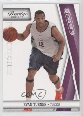 2010-11 Panini Prestige Bonus Shots Purple 29/49 Evan Turner #212 Rookie RC 0f6