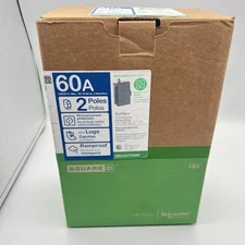 Square D QO200TRNM Outdoor 60A 120/240V 2-Pole Non-Fusible AC Disconnect