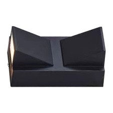 T- Outdoor Wall Light Plastic Housings Dual Head Exterior Wall Lamp With Up&