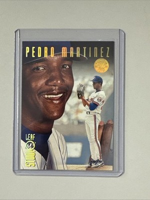 1996 Leaf Studio Pedro Martinez Gold /500 