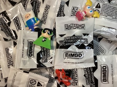 1x Gogo's Crazy Bones Cartoon Network Sealed Pack New Blind Bag Unopened Rare CN