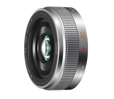 New Panasonic LUMIX G 20mm f1.7 II ASPH. Lens (Silver) - H-H020A-S