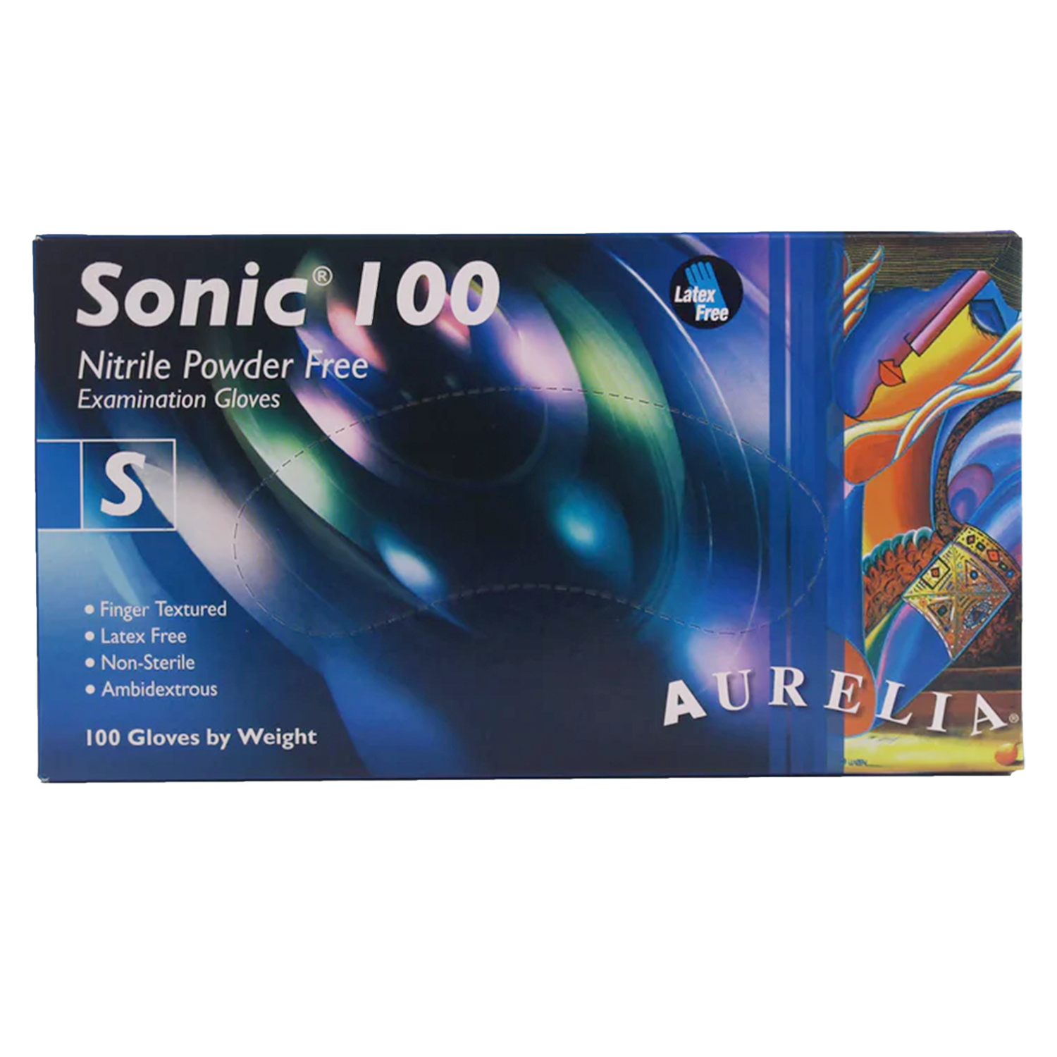 Aurelia Gloves Nitrile Powder Free 100 Small Gloves