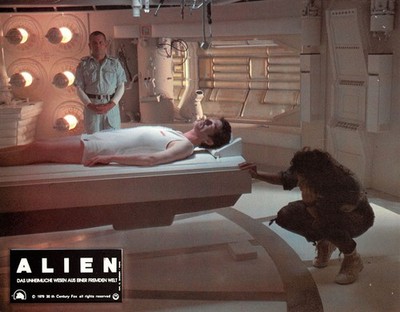 Alien ORIGINAL Aushangfoto Sirguney Weaver / Ridley Scott / Tom Skerritt /J Hurt