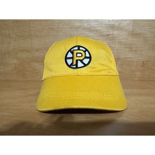 Providence Bruins AHL Hockey Team Yellow Adjustable Strapback Hat Cap