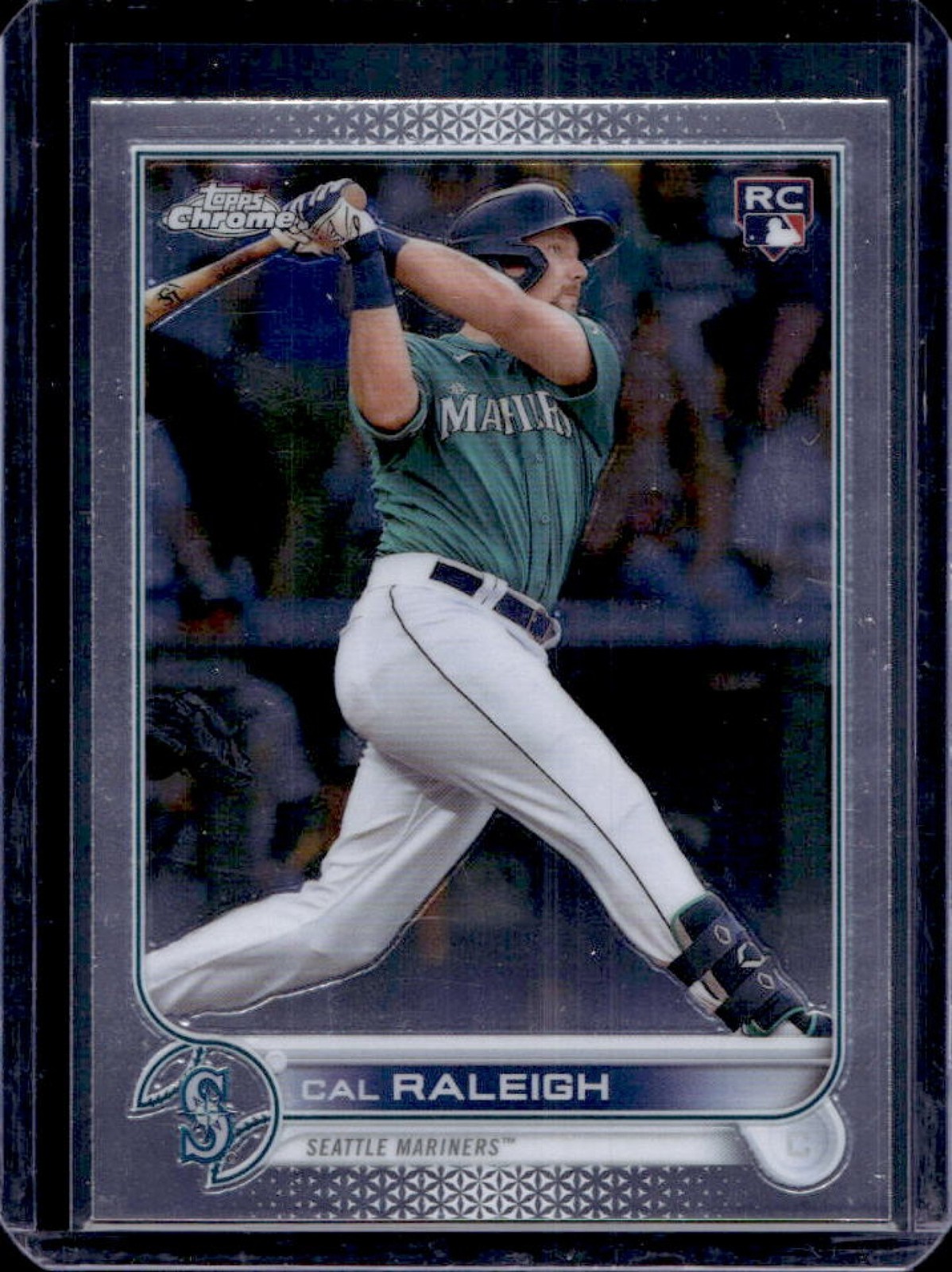 2022 Topps Chrome Sonic Cal Raleigh RC Rookie #149 Mariners