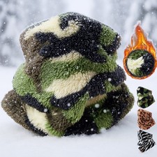 Mens Neck Gaiter Fleece Neck Warmer Outdoor Windproof Face Mask Winter Scarf