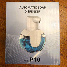 Rechargeable Foaming Soap Dispenser   Touchless, 15oz, 4 Settings, Kitchen/Bath