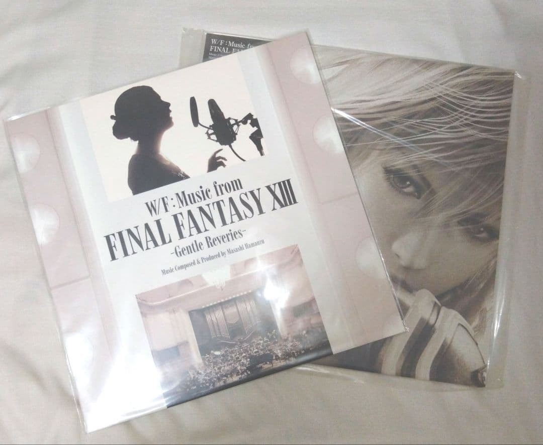 Final Fantasy XIII W/F Music Vinyl Record 2LP Collection Lightning