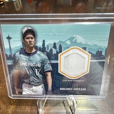 Topps 2023 Update All-Star Stitches Relic Shohei Ohtani Angels Event-Worn ASR-SO