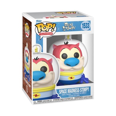Funko POP! TV: Nick Rewind - Stimpy - (Space Suit) - Nickelodeon Slime - Vinyl-S
