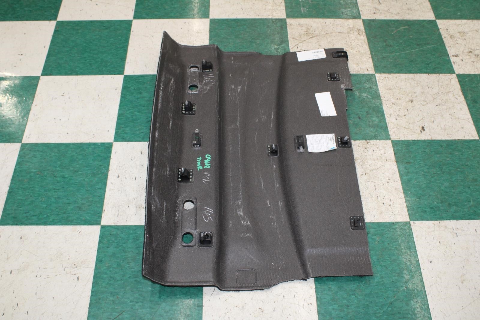 17-24 CONTINENTAL GTC Convertible Black Trunk Luggage Headliner Roof Trim Panel