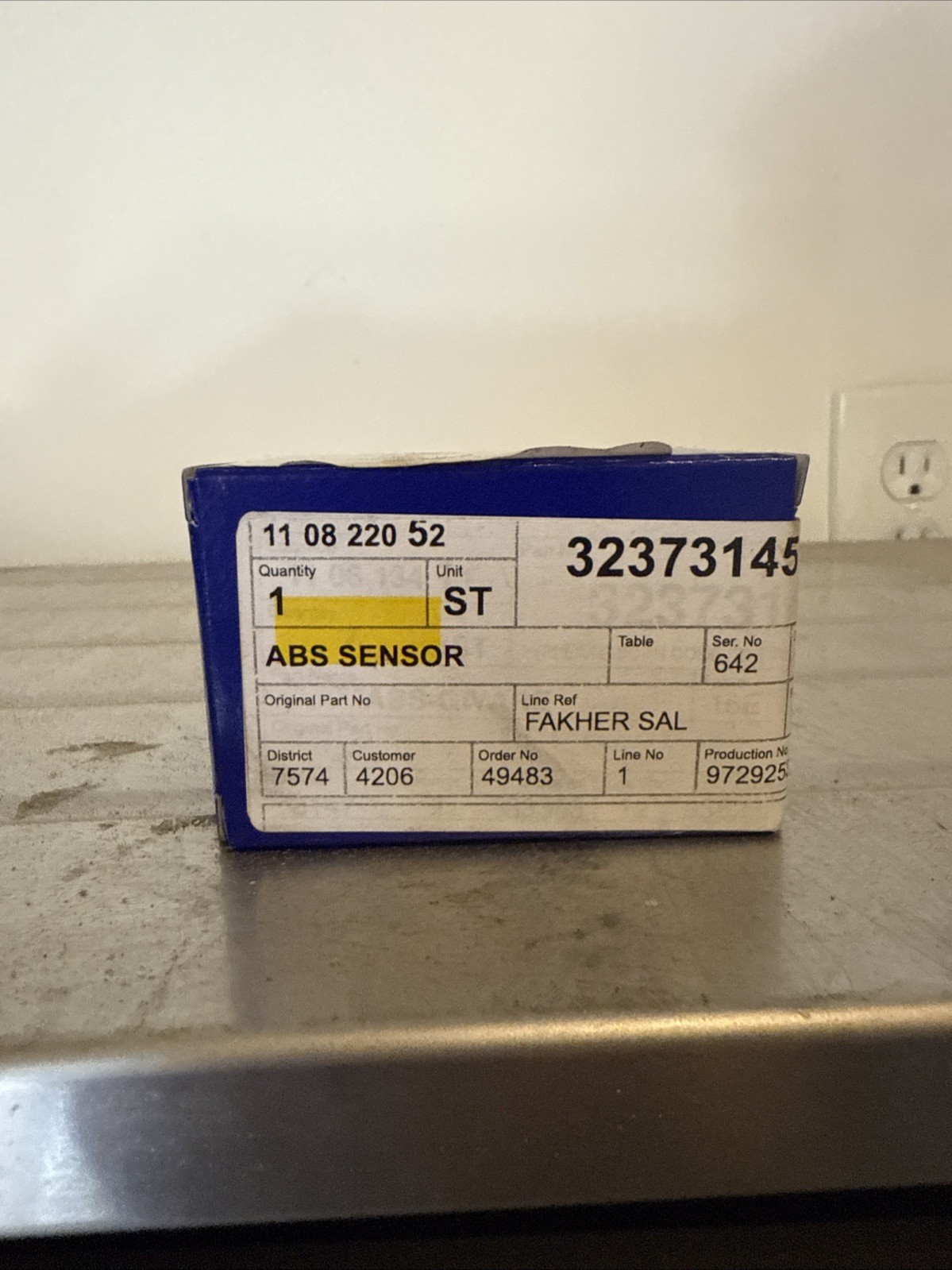 Volvo ABS Sensor 32373145 | eBay