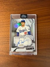 2026 Topps Chrome Black Yoshinobu Yamamoto AUTO 29/35 IVA-YY SSP IVORY Dodgers
