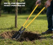 Post Hole Digger With Long Fibreglass Handle 1510mm 
