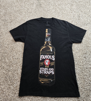 Famous Stars & Straps X Yelawolf T Shirt Medium Black Short Sleeve