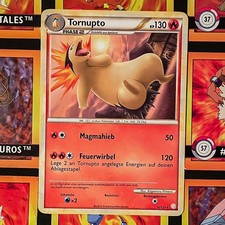 Pokémon Tornupto 32/123 - HeartGold & SoulSilver - Deutsch 2010 Excellent