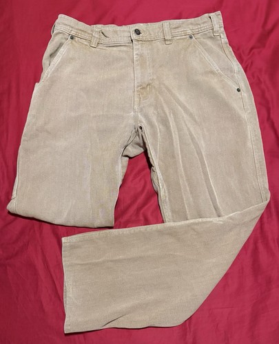 Patagonia Iron Forge Hemp Canvas 5 Pocket Work Pants Men’s 36 x 30 Tan Durable