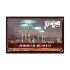 Modiphius RPG Sci-Fi Landscape Art Location Deck Fair/NM