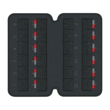 24-Slot Game Cartridge TF Card Holder Carrying Case Storage Bag For Steam Deck