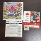 Kirby Triple Deluxe Nintendo 3DS W/ Manuals and Case Complete in box CIB LikeNEW