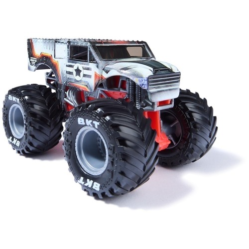 Monster Jam Marvel Iron Man Vs. War Machine Die-Cast Monster Trucks 1:64 Scale - Picture 6 of 9