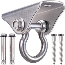 BeneLabel Stainless Steel Heavy Duty Swing Hanger Ceiling 180  Swing 1 Pack 